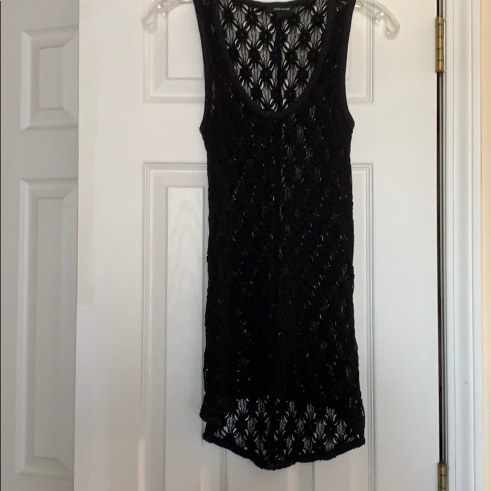 Lace long top
